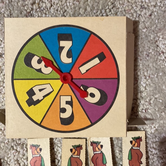 Yogi Bear Board Game 1980 Complete - Picture 5 of 6